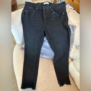 LOFT Women's Black Skinny Jeans